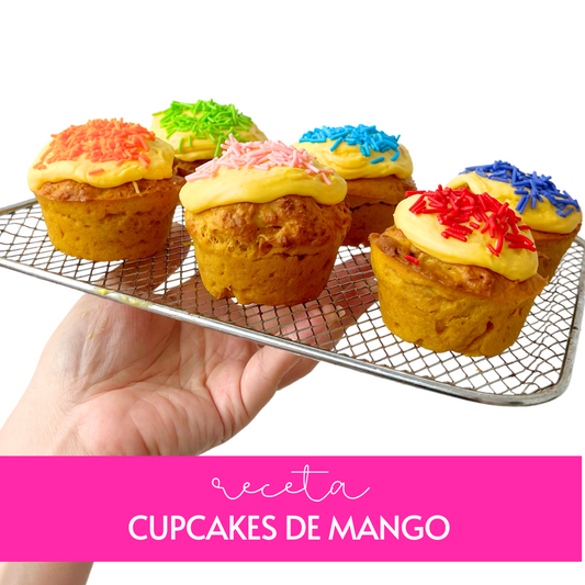 Cupcakes de mango