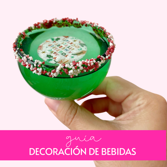 ¡Decoremos bebidas!