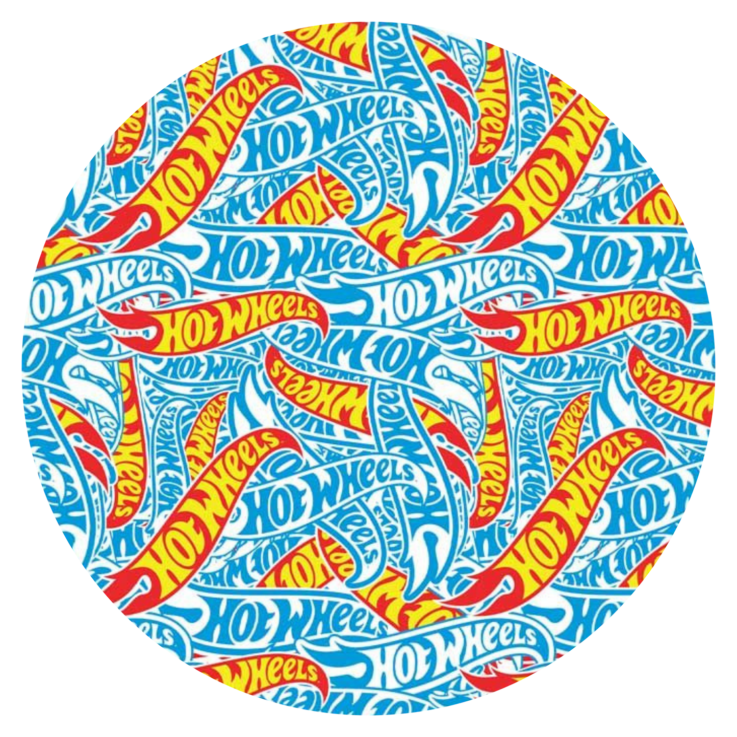 Hot Wheels logo • lámina pequeña