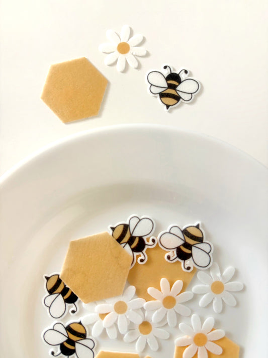 Abejita con flores • 20u