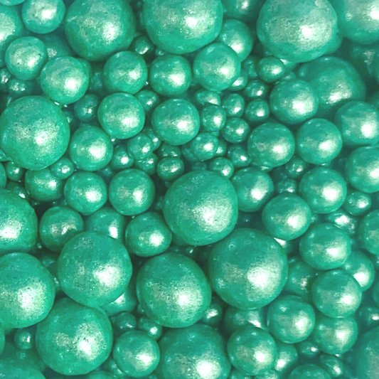 Perlas mix verde • 50gr