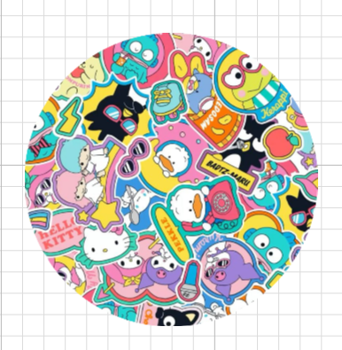 90's Sanrio • lámina pequeña