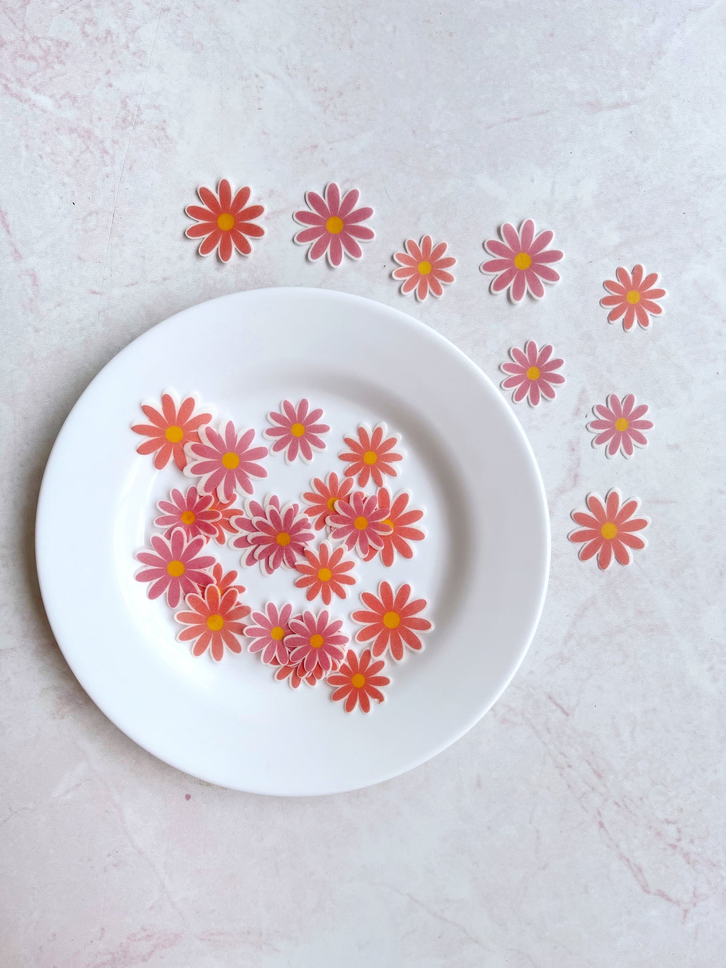 Flores mix rosadas y lila • 20u