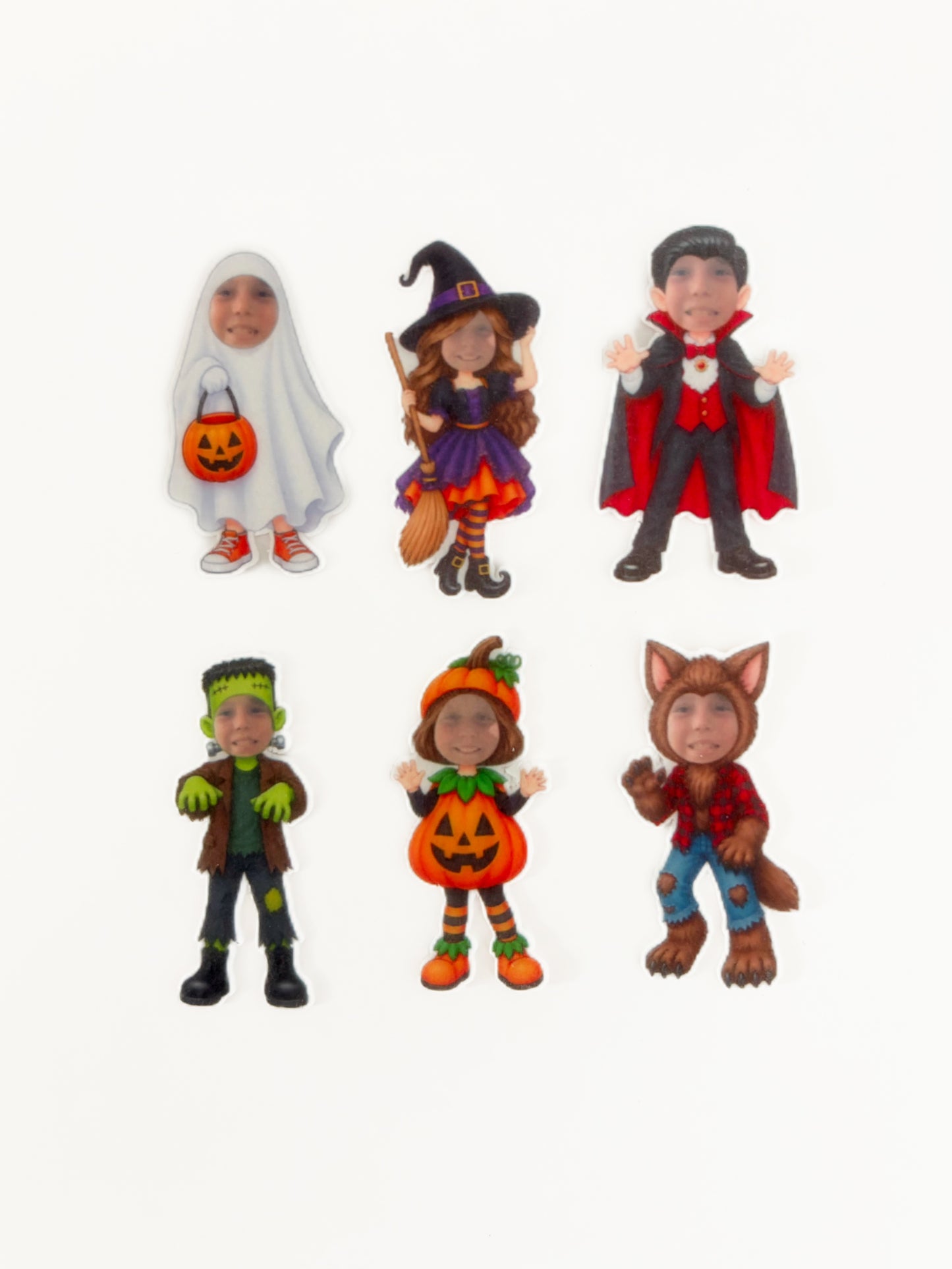 Personalizados de Halloween • 12 toppers