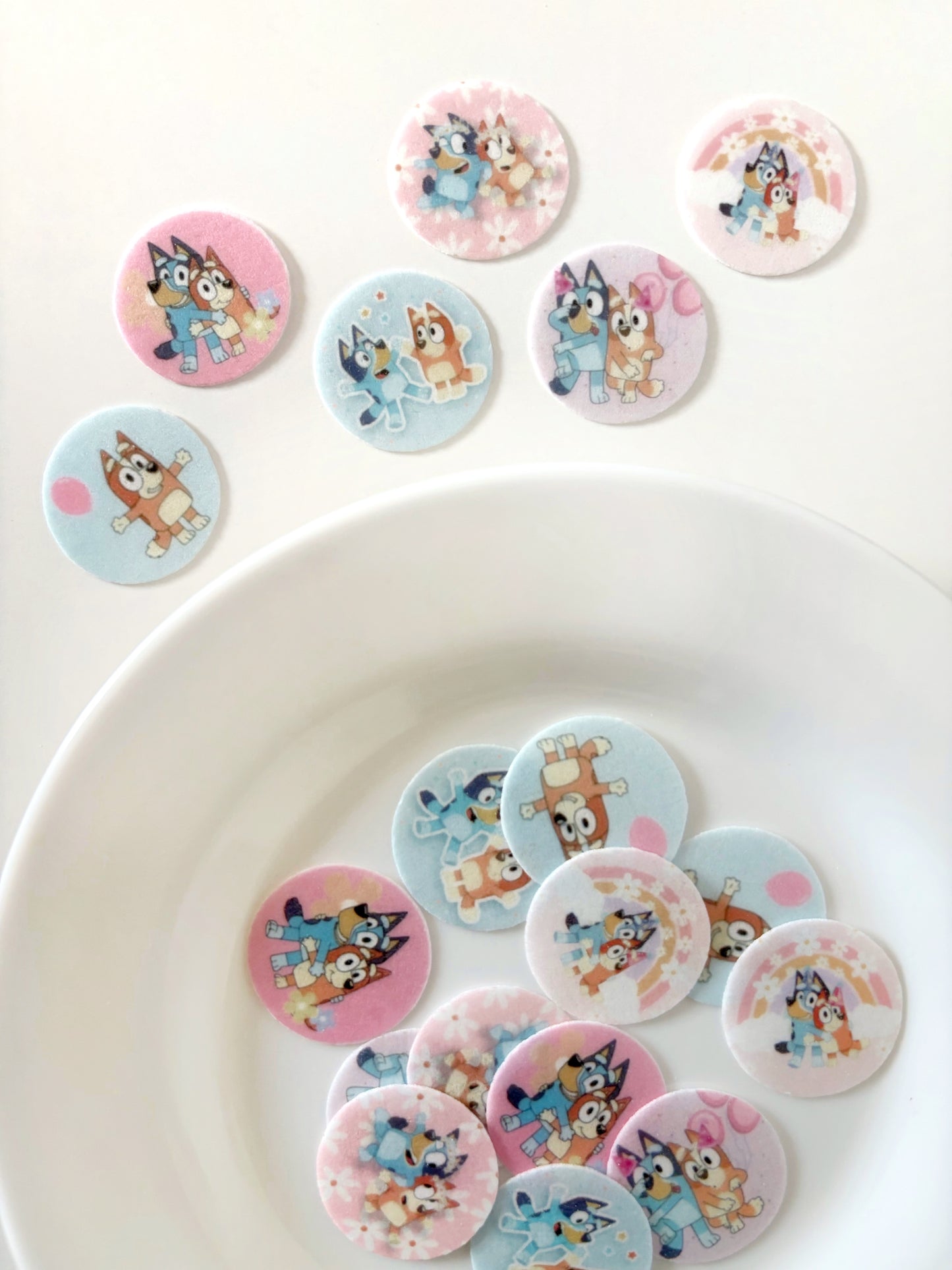 Bluey rosado • 18u