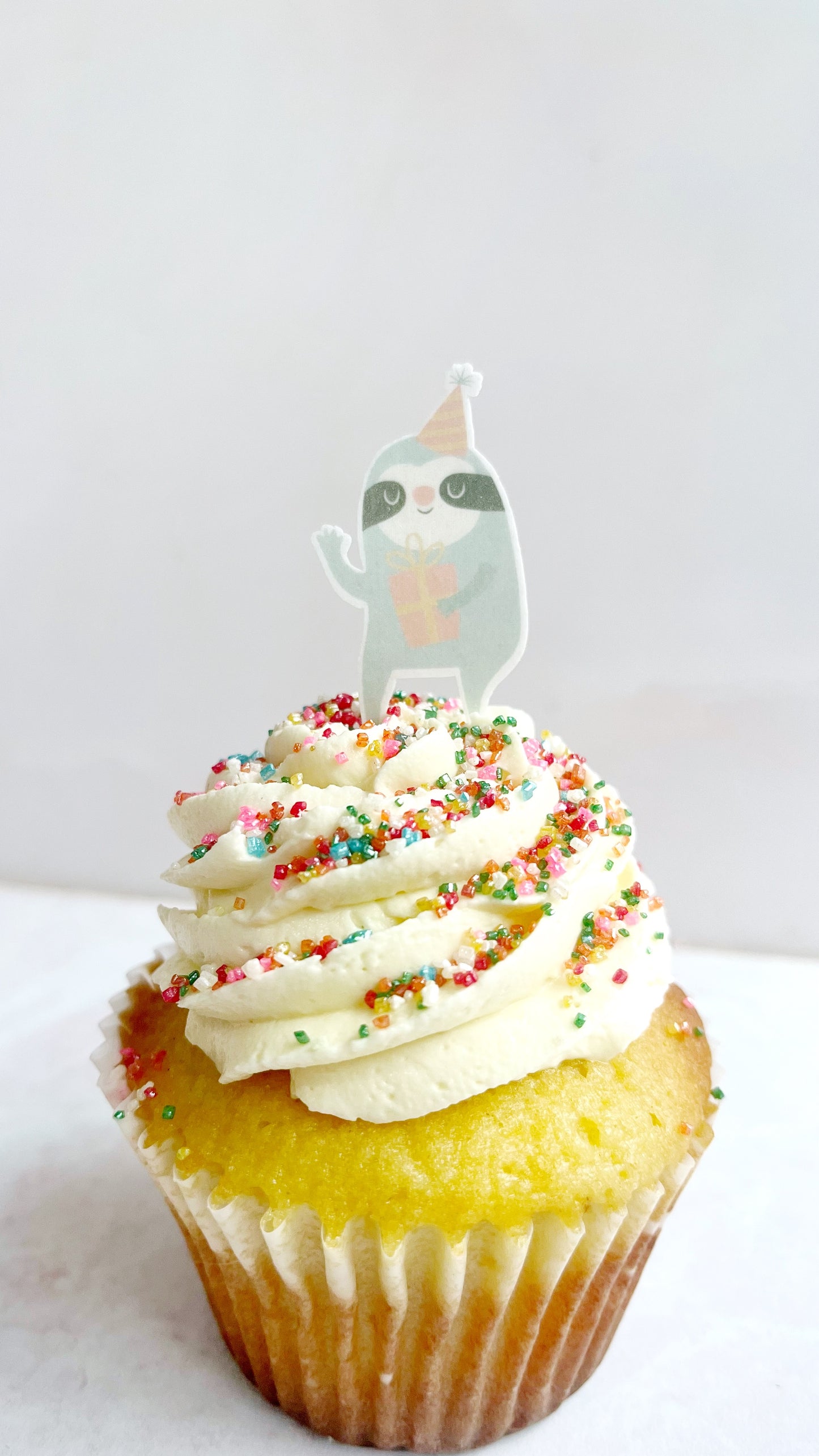 Animales de fiesta - 12 toppers