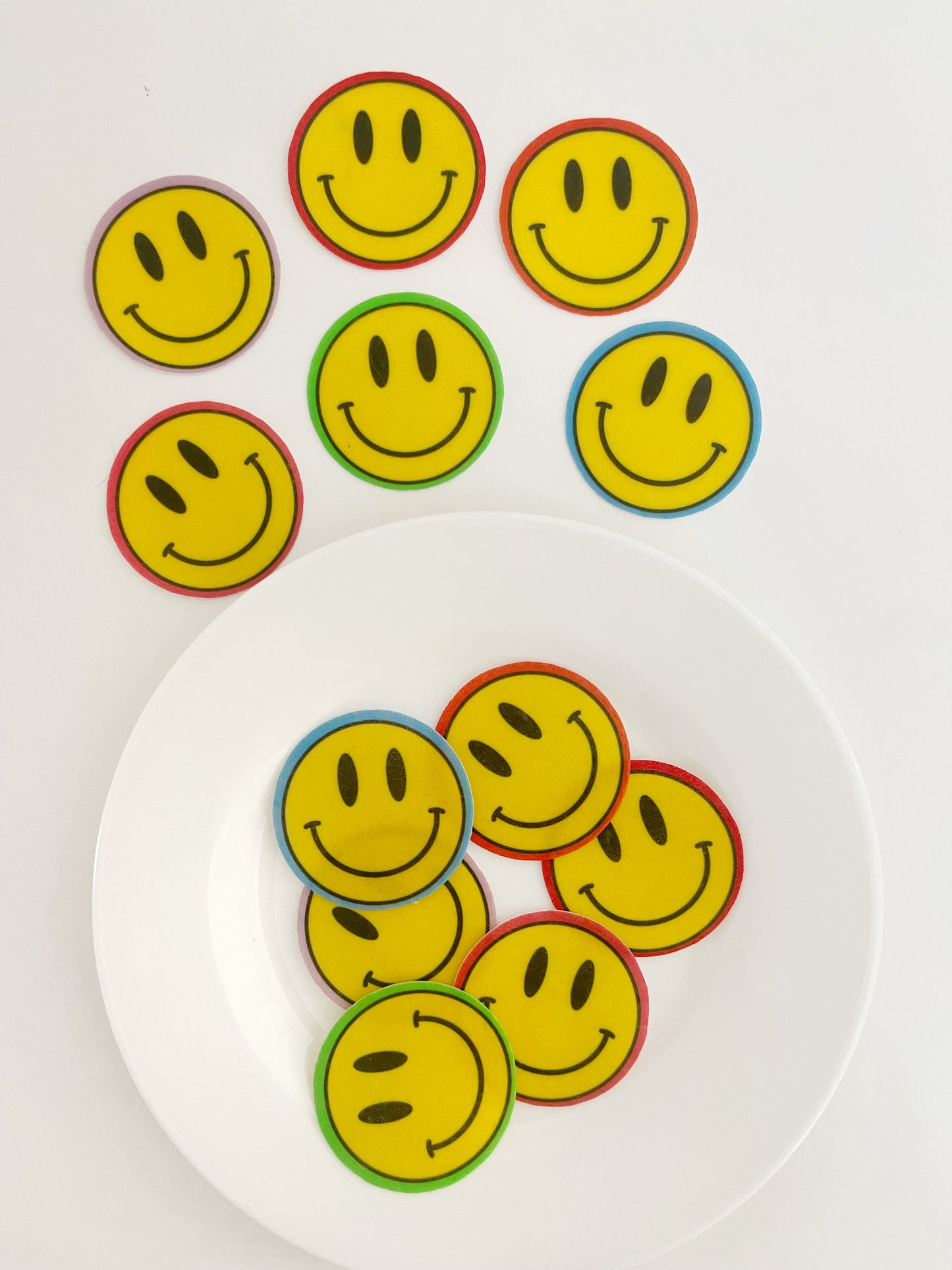 Happy face • 12 toppers