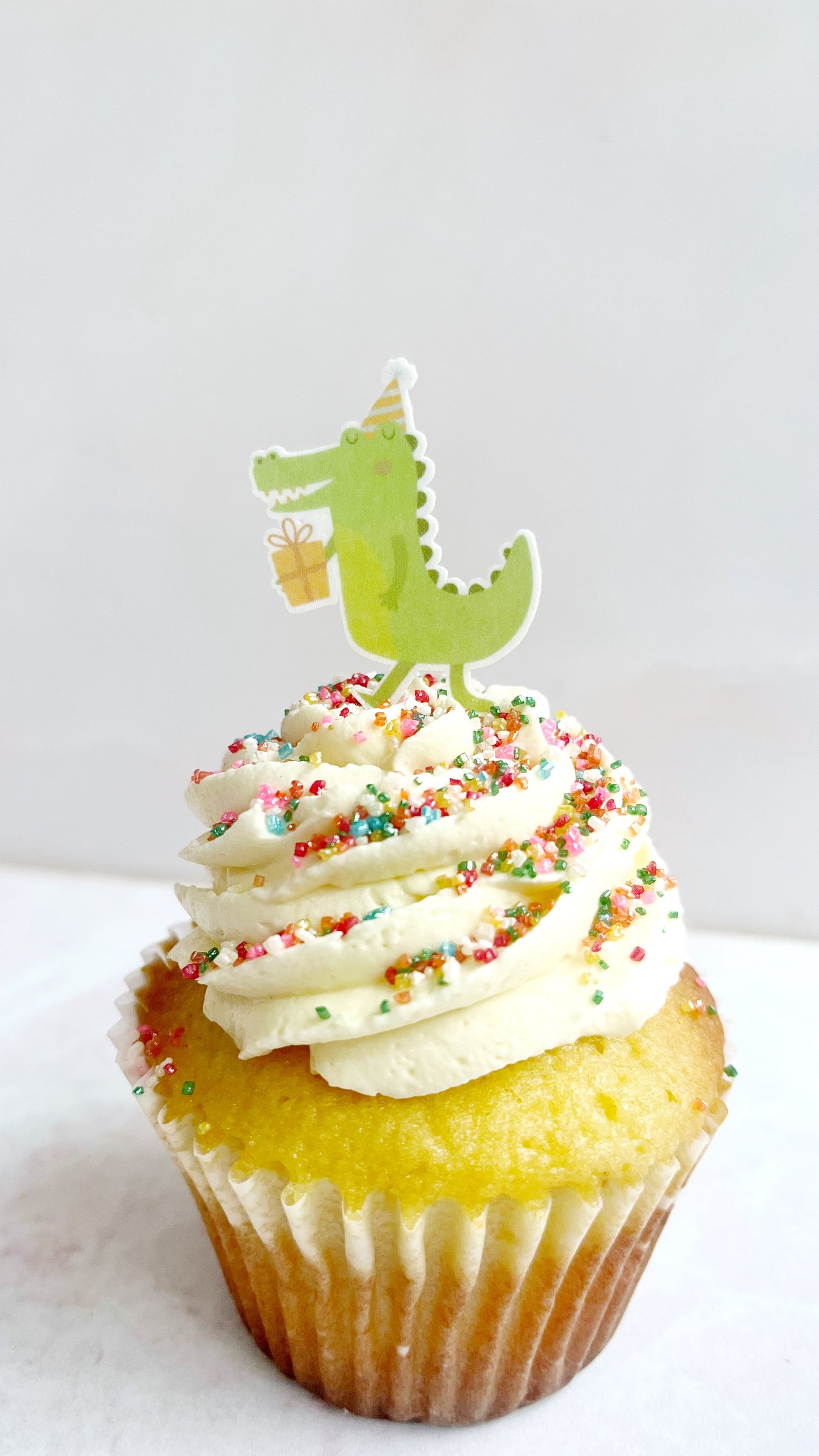 Animales de fiesta - 12 toppers
