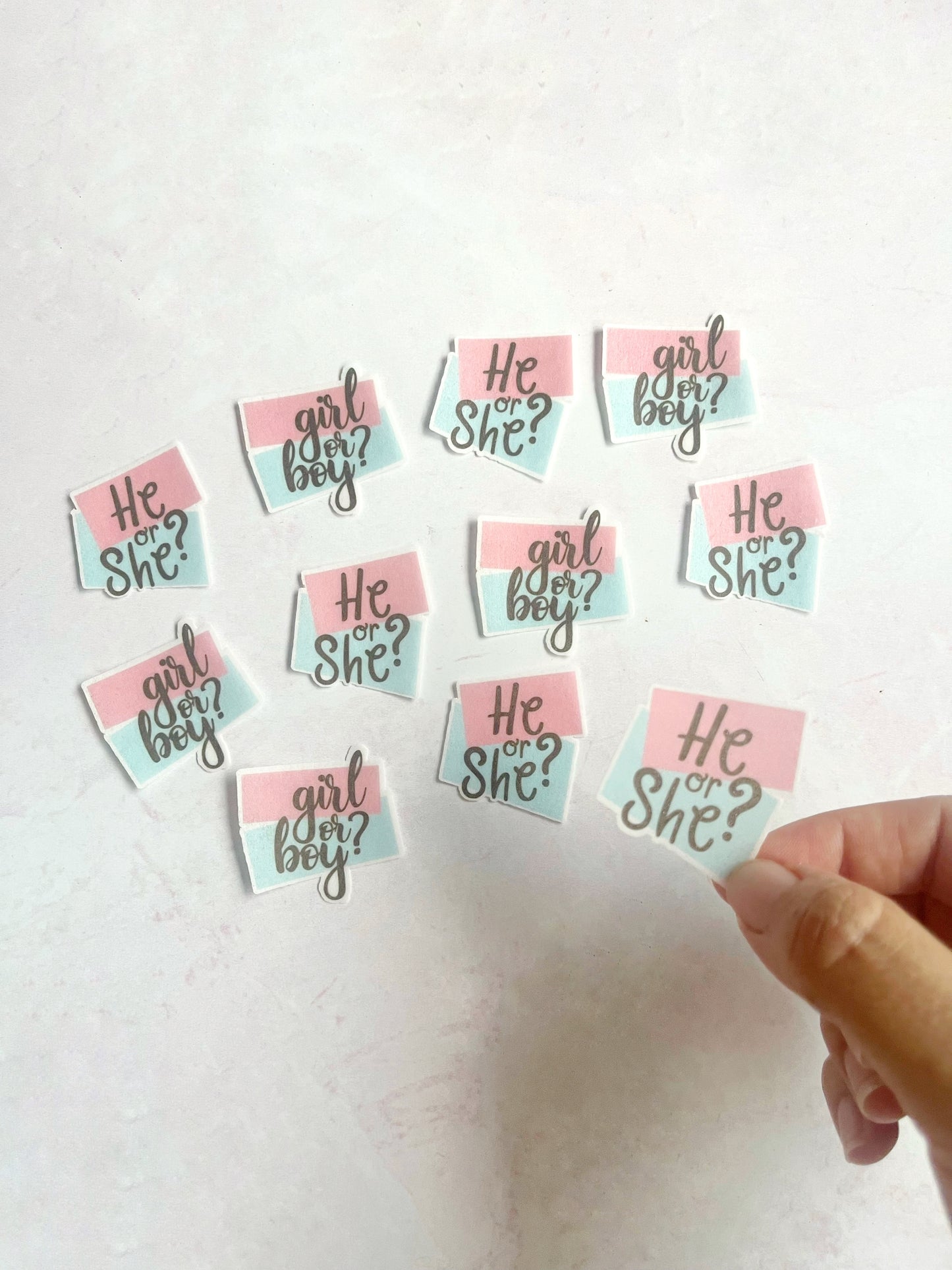 He or She? - 12 toppers