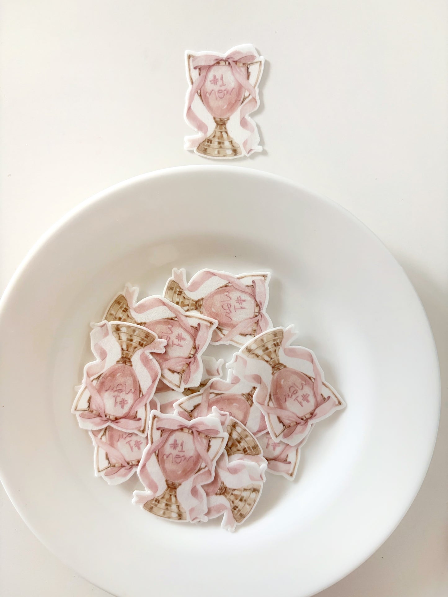 Mom trophy • 12 toppers