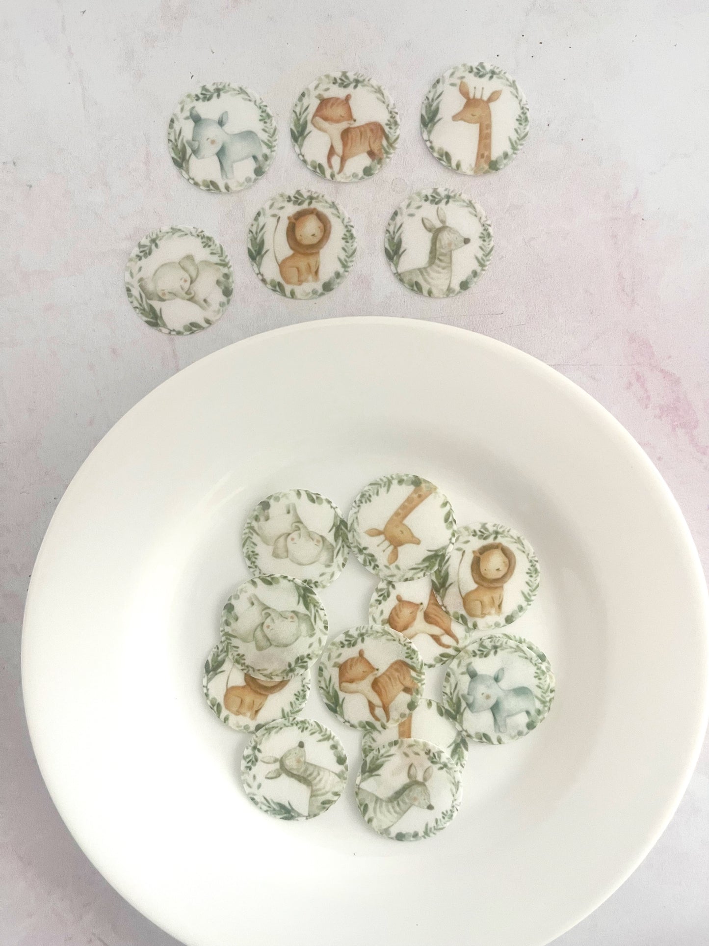 Safari con hojitas • 18u