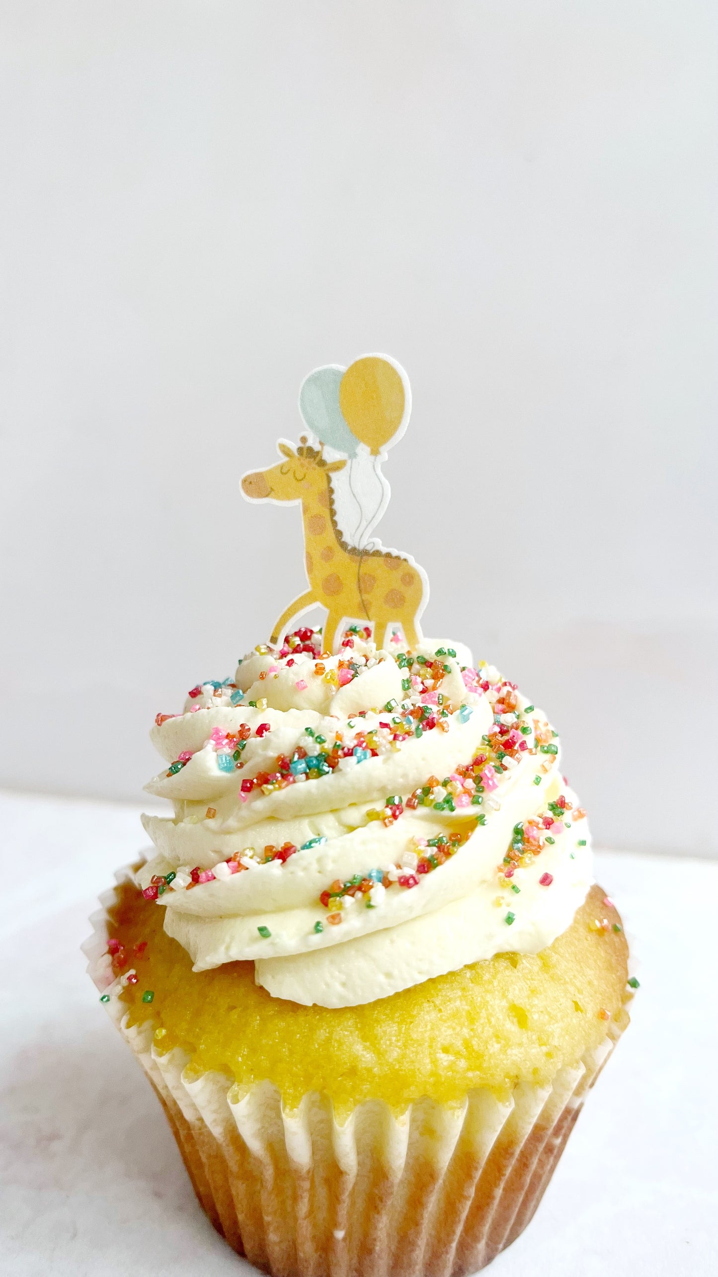 Animales de fiesta - 12 toppers
