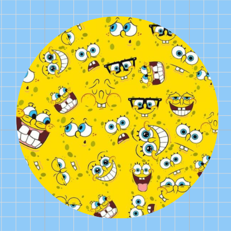 Bob Esponja • lámina mediana