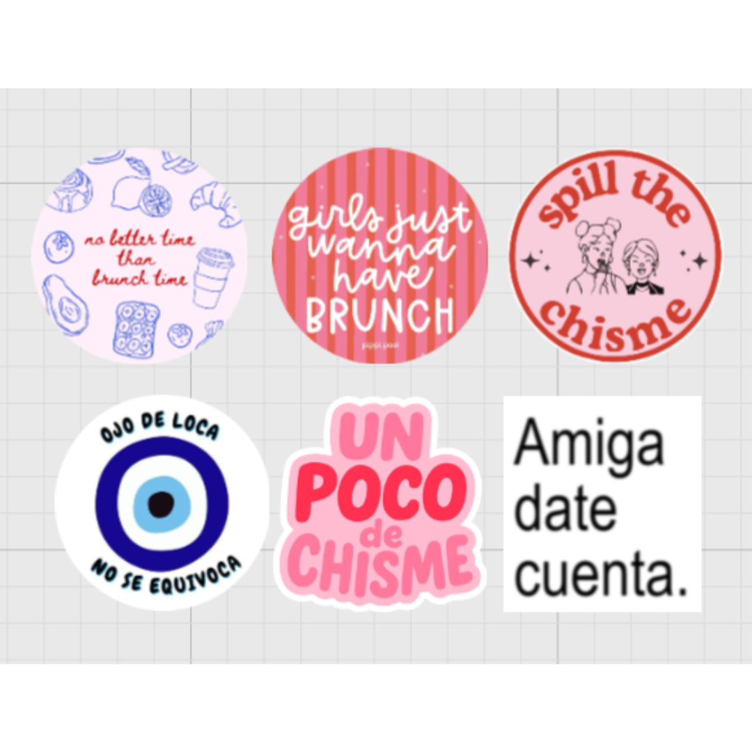Chismecito • 12 toppers
