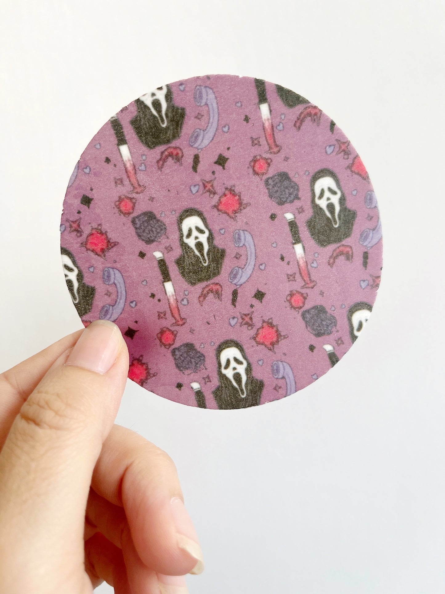 Scary morado • lámina pequeña