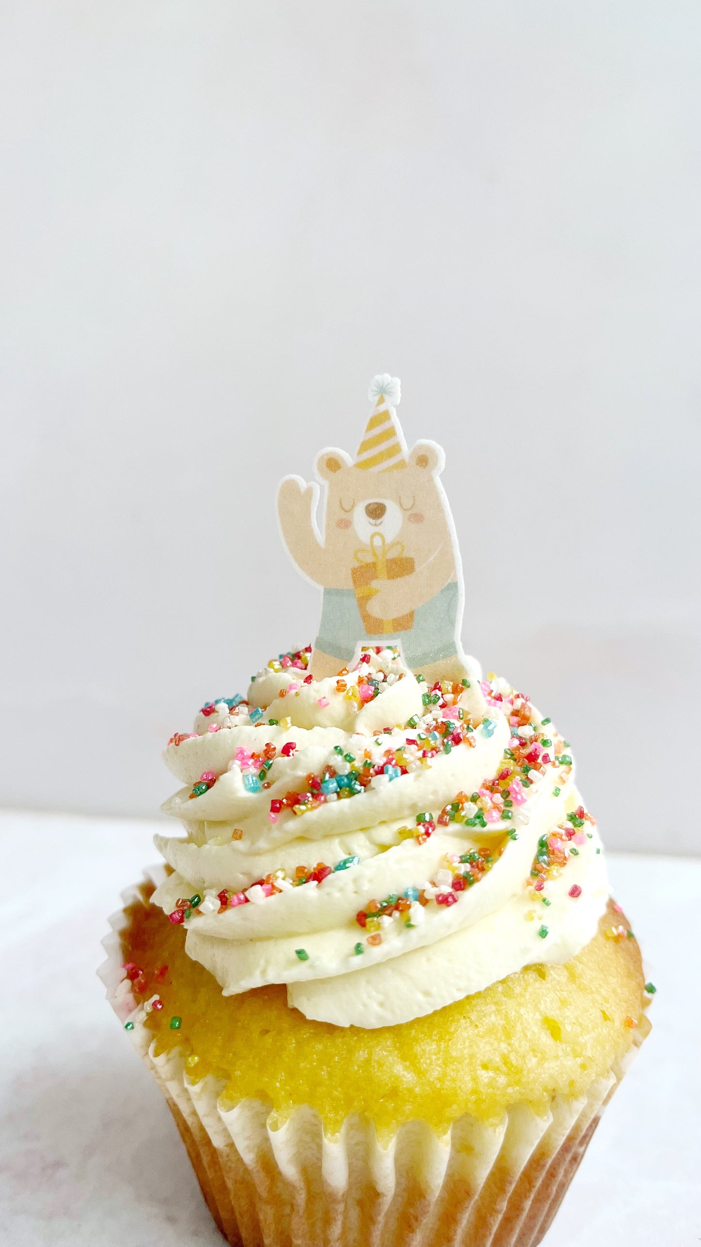 Animales de fiesta - 12 toppers