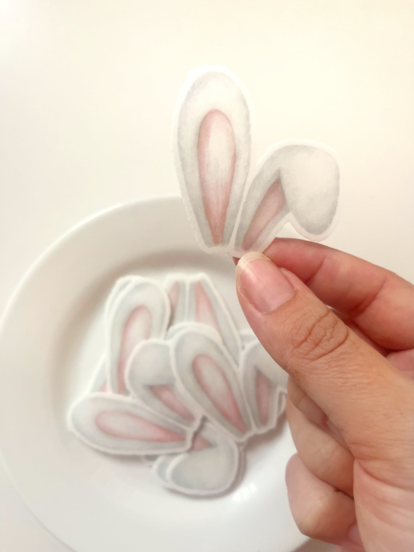 Orejitas de conejo • 12 toppers