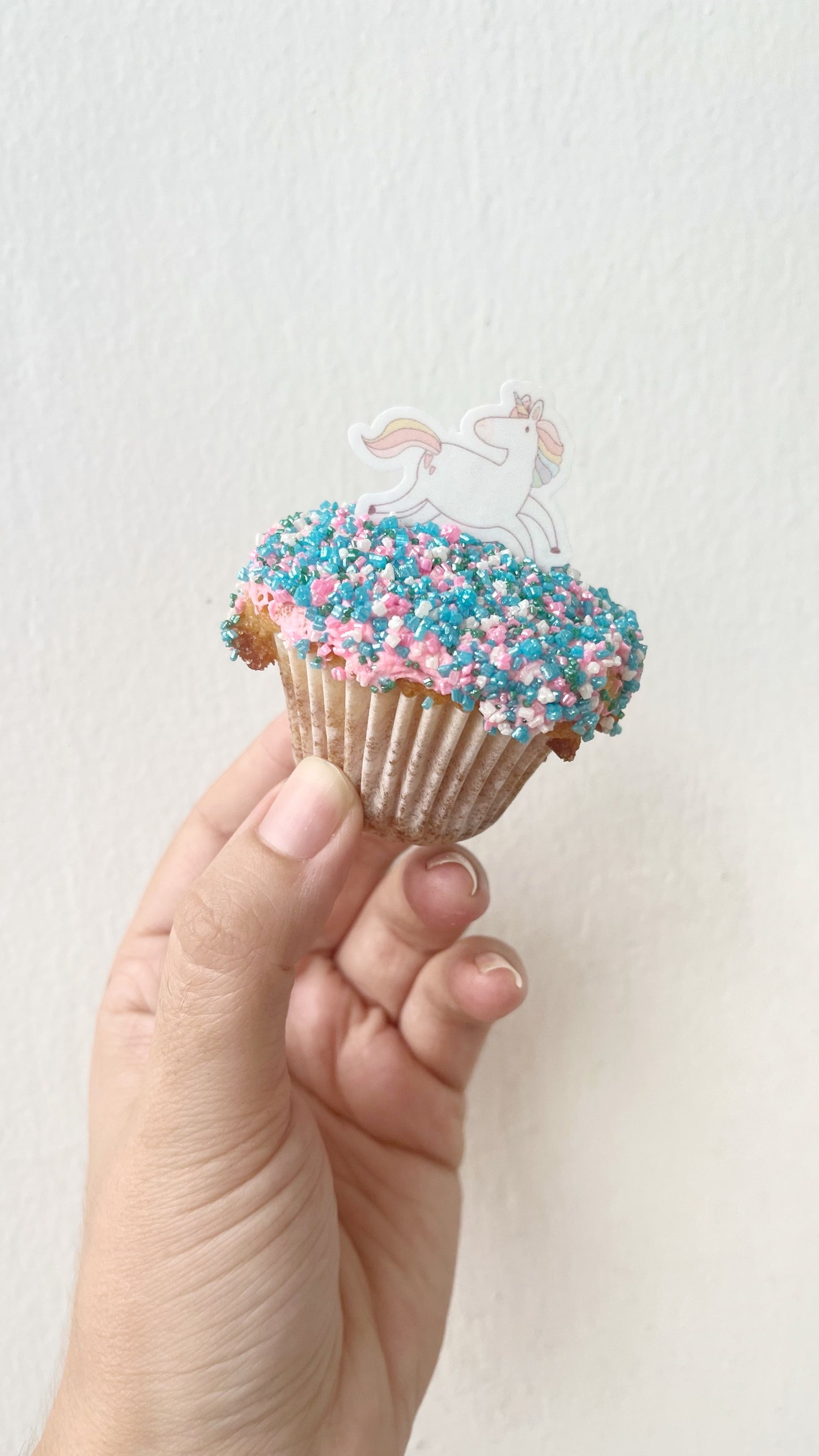 Unicornios • 12 toppers