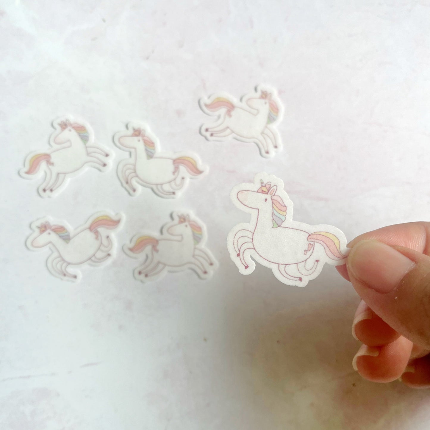 Unicornios • 12 toppers