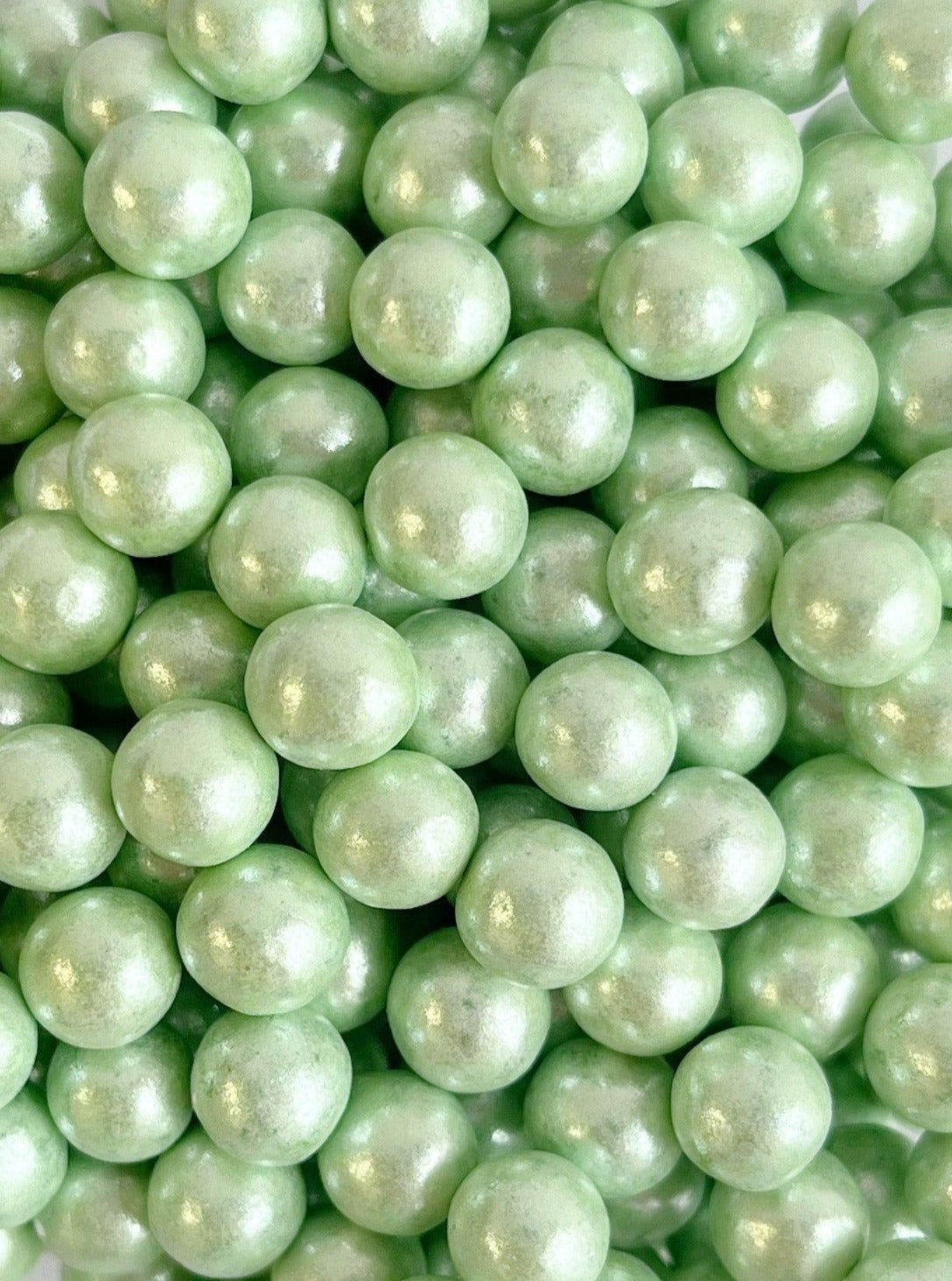 Perlas 7mm verde claro • 50gr