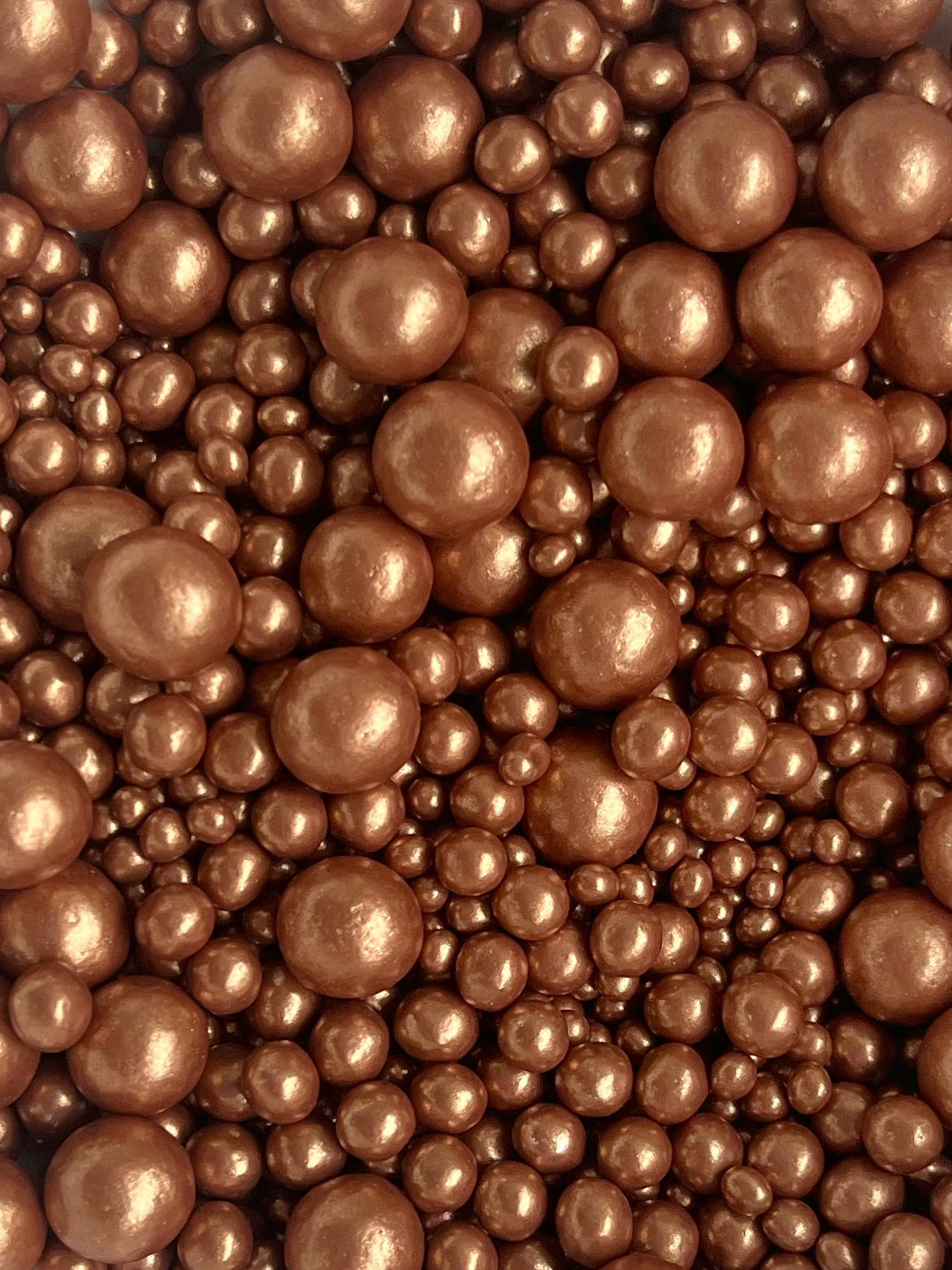 Perlas mix bronce • 50gr