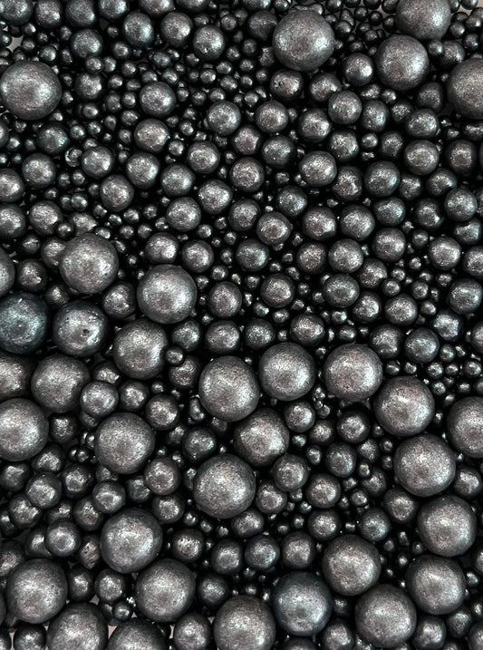 Perlas mix negro • 50gr