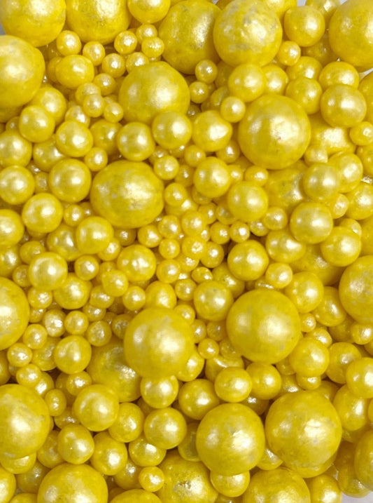 Perlas mix amarillo • 50gr