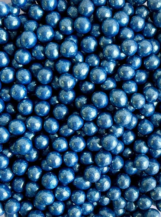 Perlas 4mm azul • 50gr