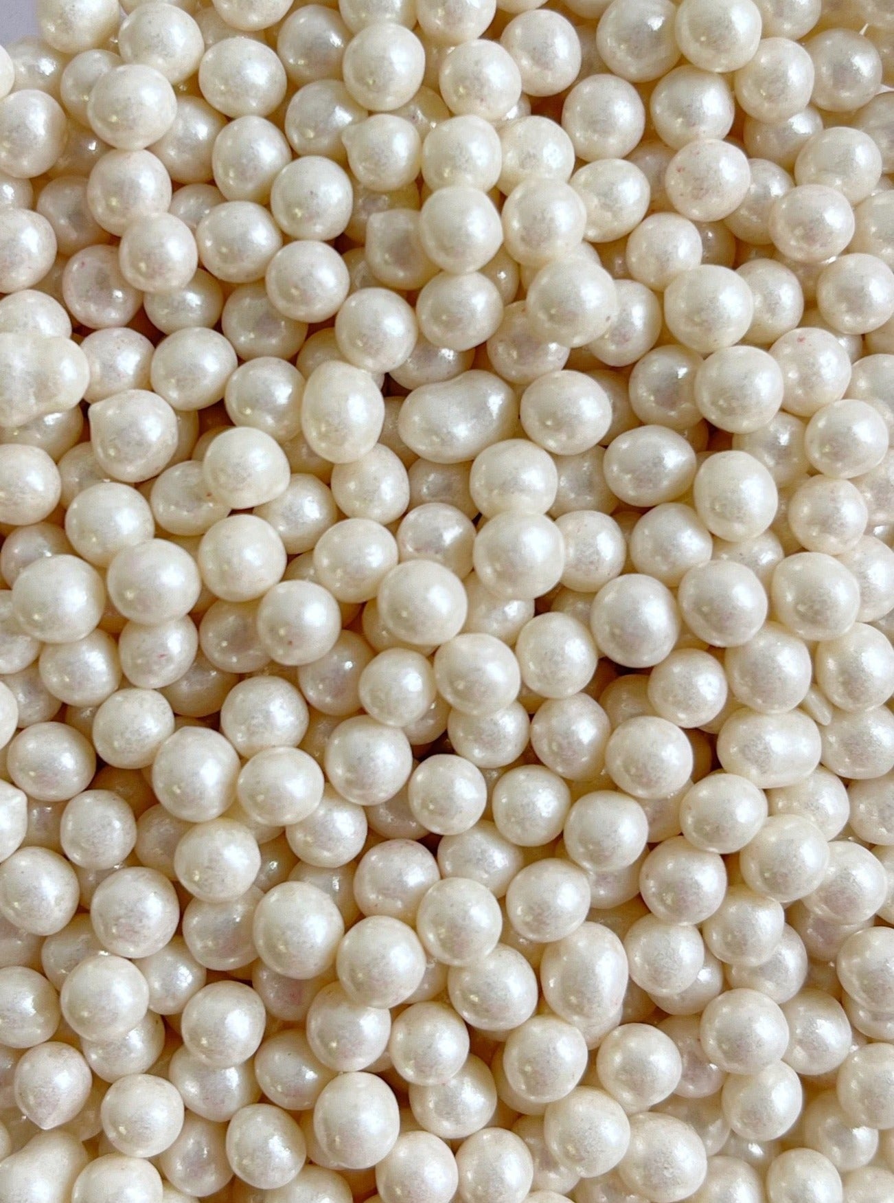 Perlas 4mm blanco • 50gr