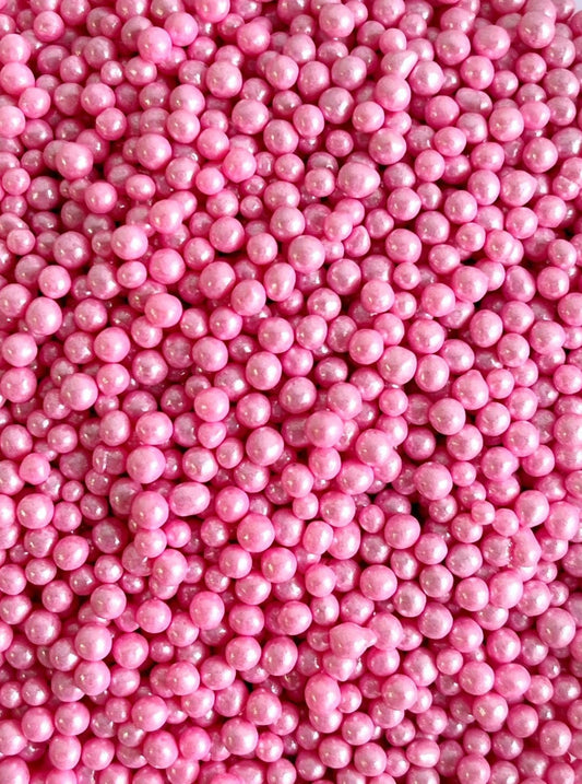 Perlas 2mm rosado • 50gr