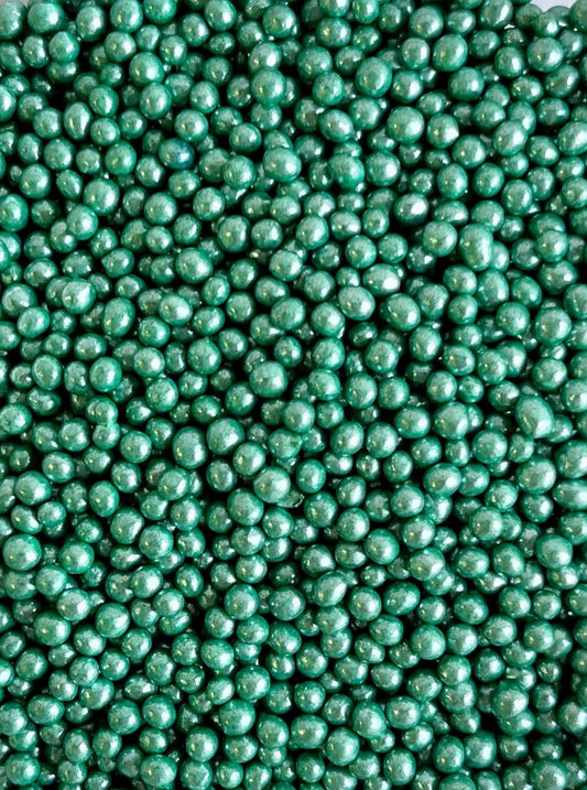 Perlas 2mm verde • 50gr
