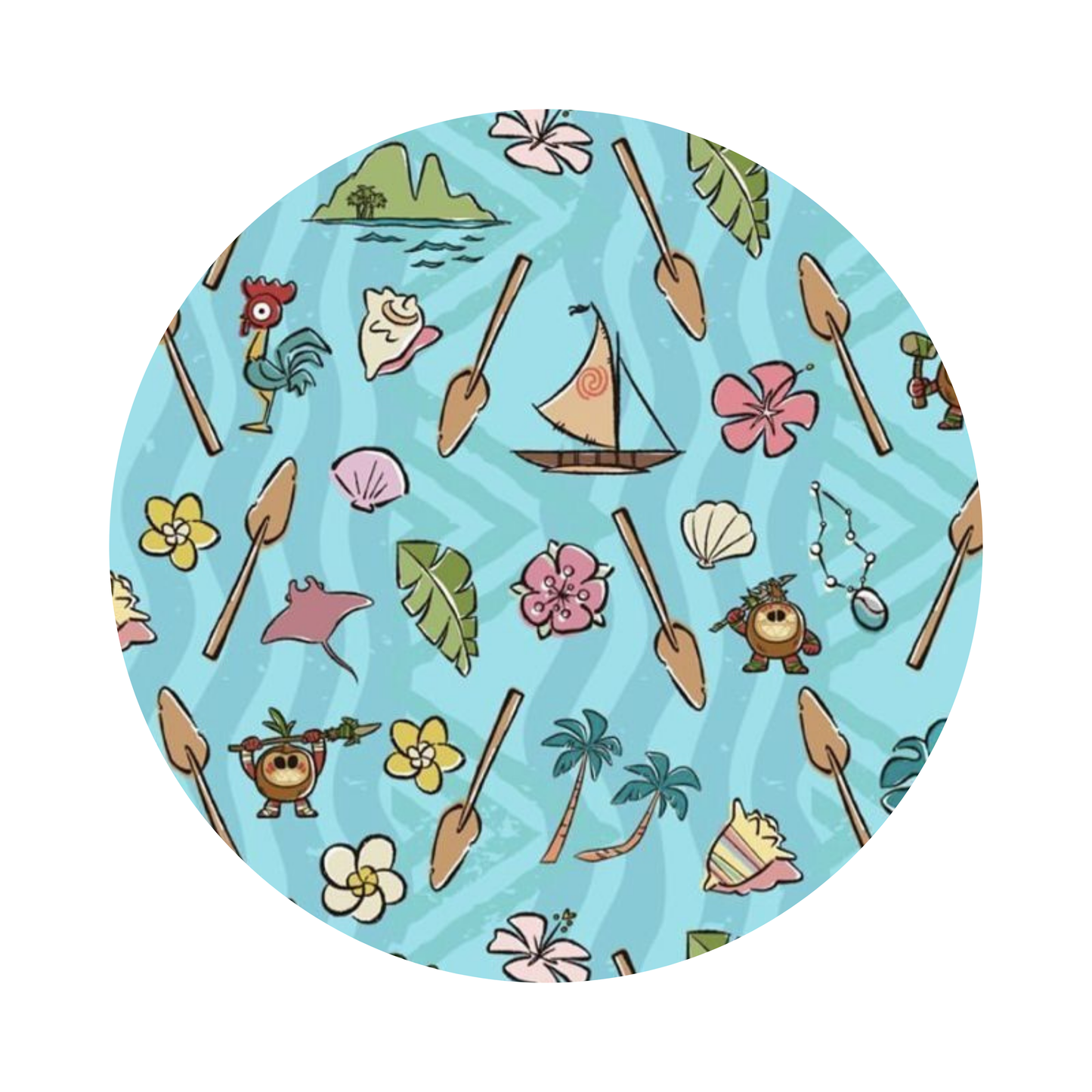 Moana dibujos • lámina mediana