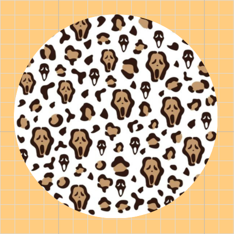 Scream animal print • lámina mediana
