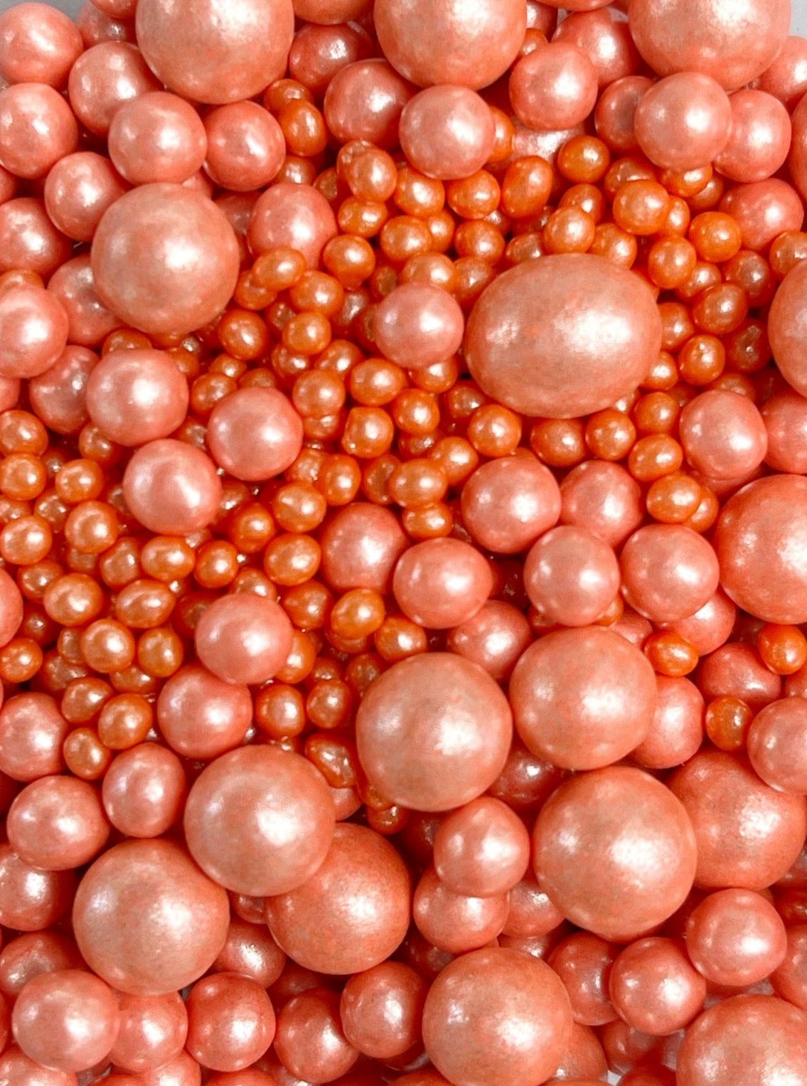 Perlas mix naranja