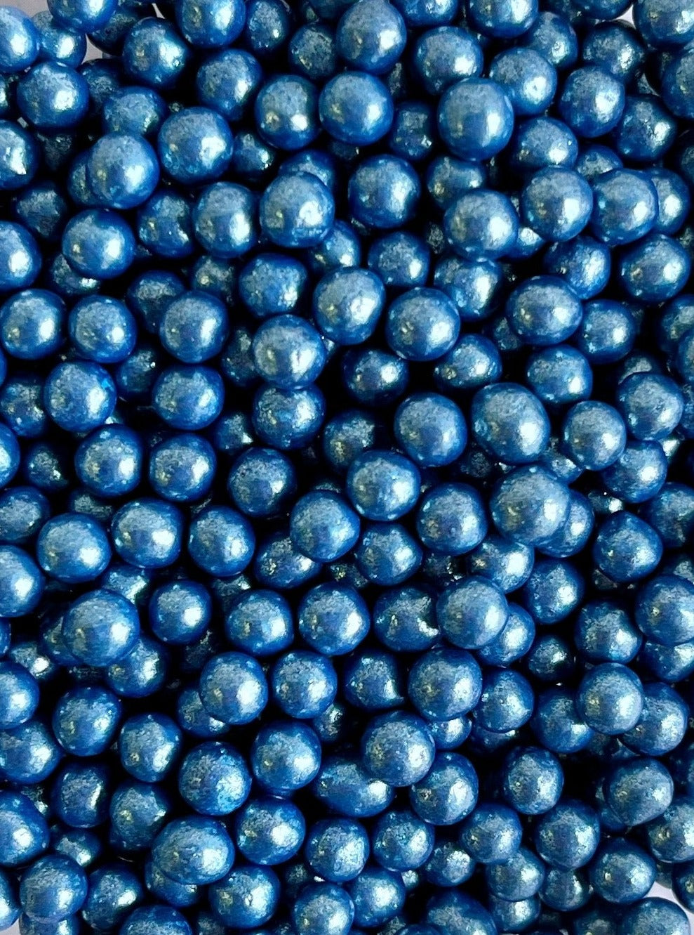 Perlas 4mm azul • 250gr