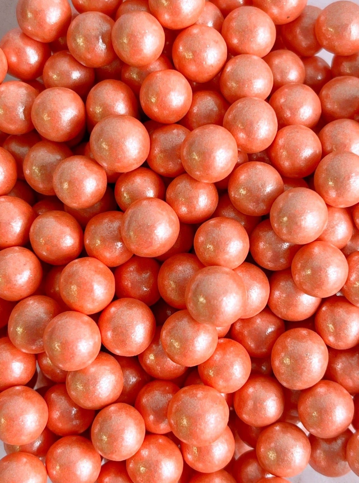 Perlas 7mm naranja