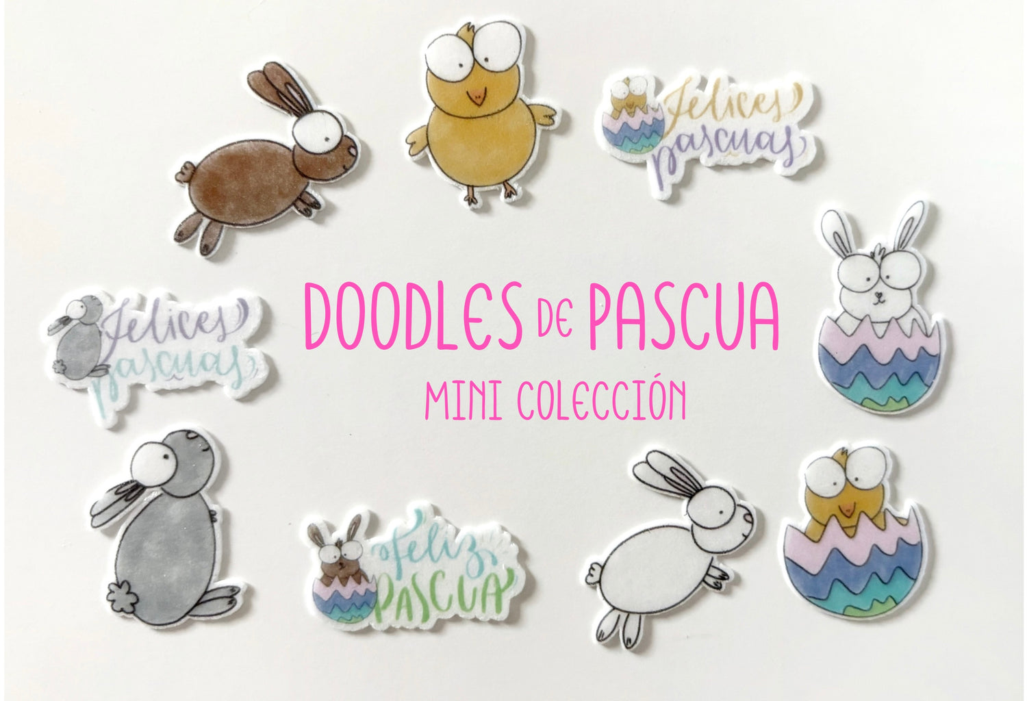 Mini colección: Doodles 🐣🐰