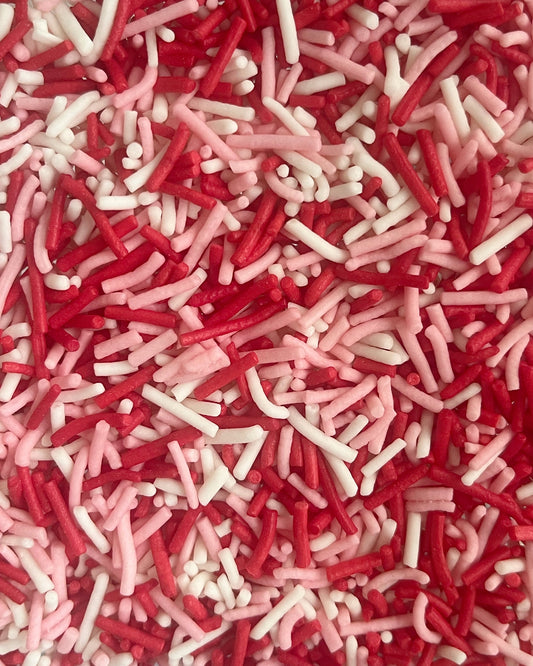 Palillos rojo + blanco + rosa