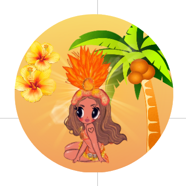 Tropicoqueta • lámina pequeña