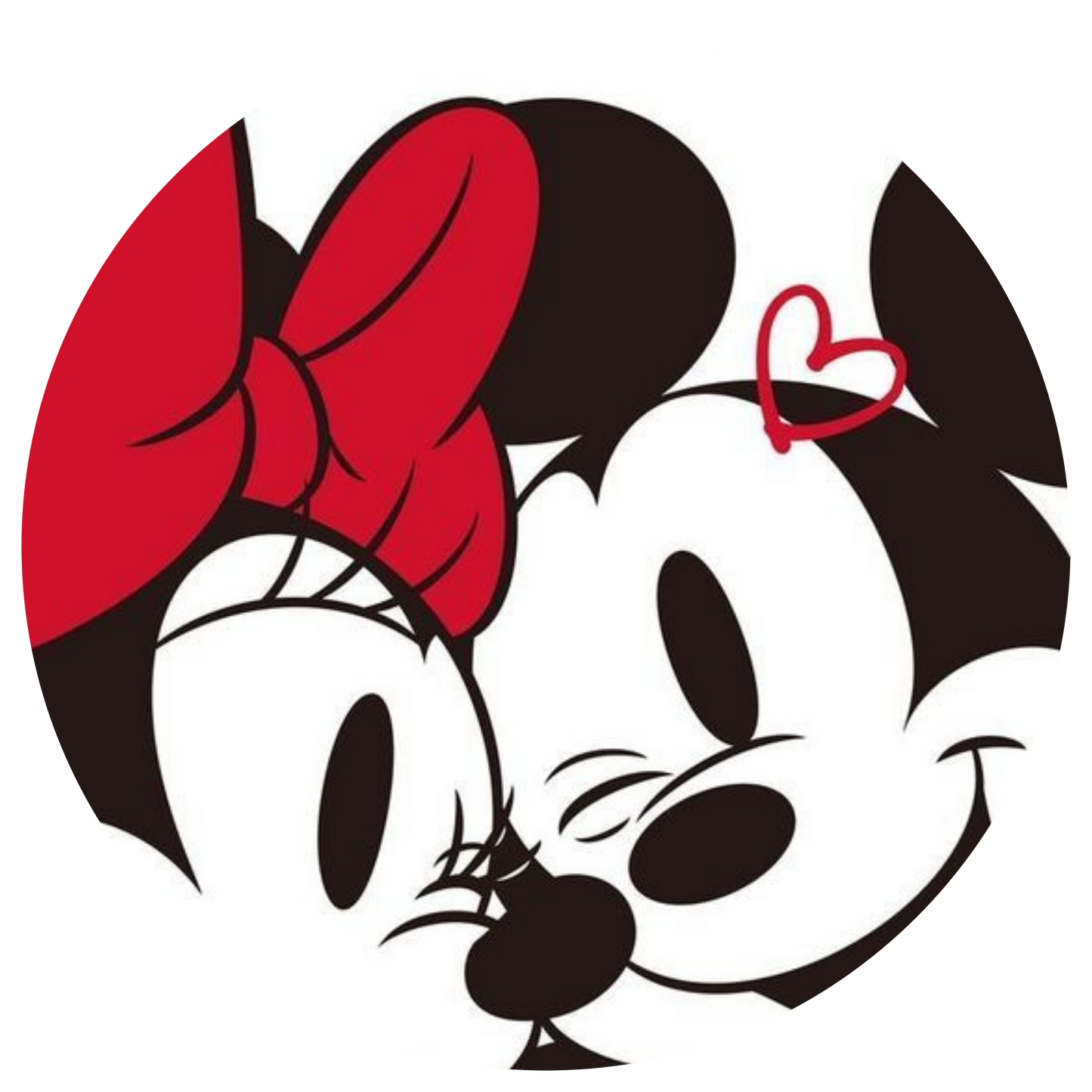 Minnie & Mickey • lámina mediana