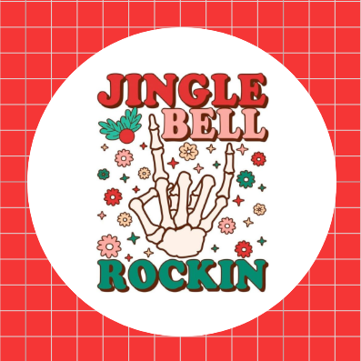 Jingle Bell Rockin • lámina mediana