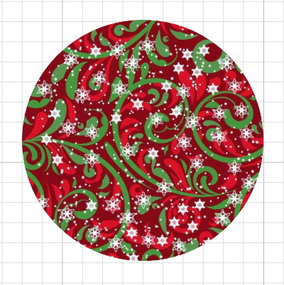 Christmas swirls • lámina mediana