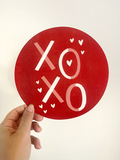 XOXO • lámina mediana