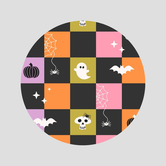 Halloween a cuadros • lámina pequeña
