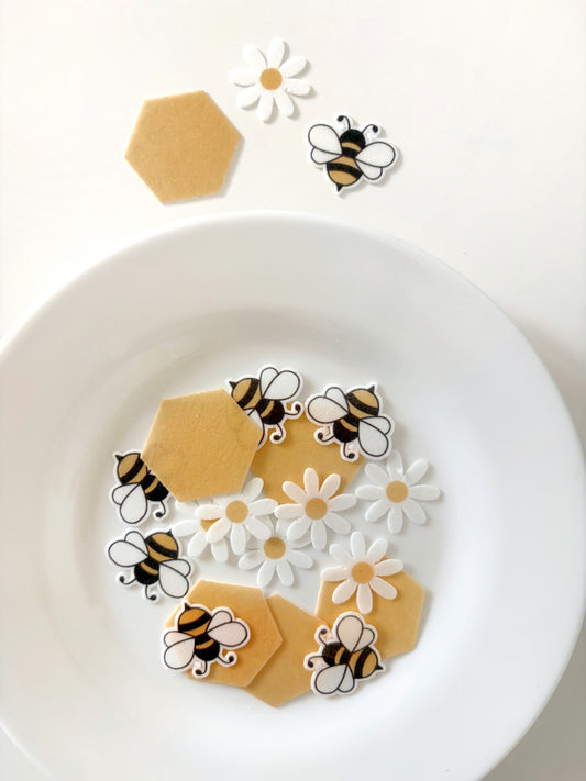 Abejita con flores • 20u