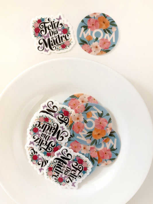 Madre con flores • 12 toppers