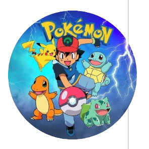 Ash pokébola • lámina pequeña
