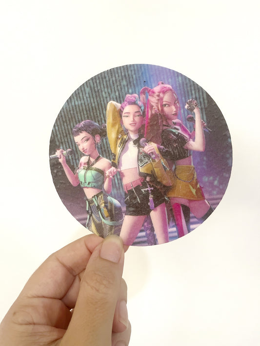 Kpop Demon Hunters • lámina mediana