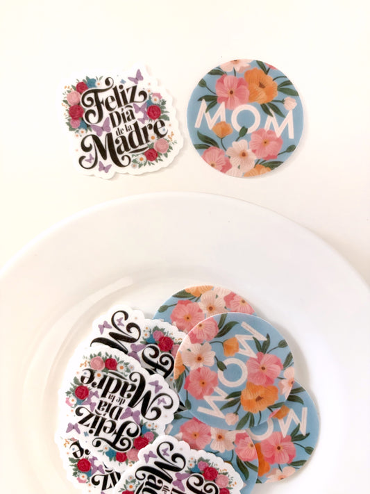 Madre con flores • 12 toppers