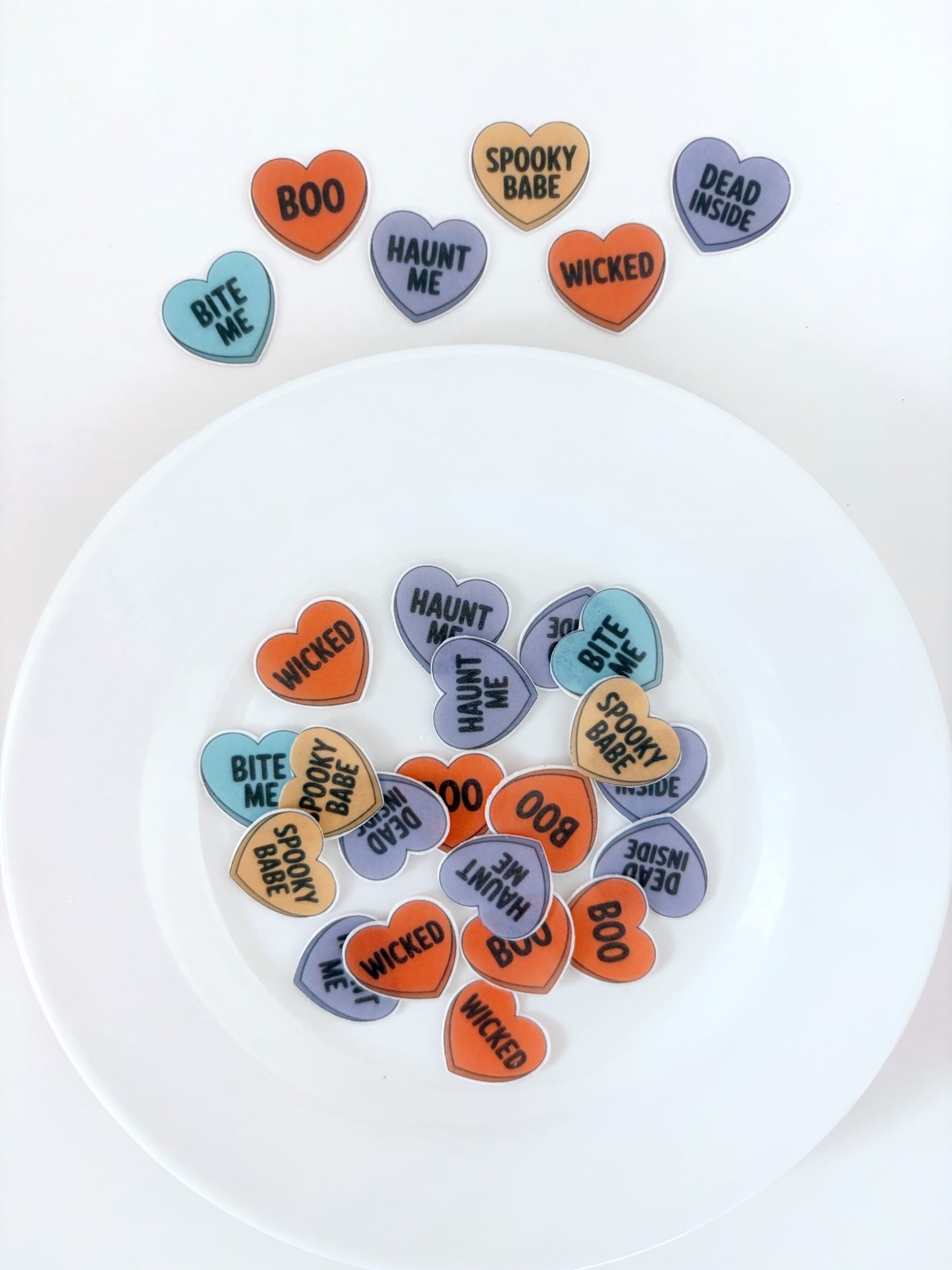 Spooky Candy Hearts • 27u